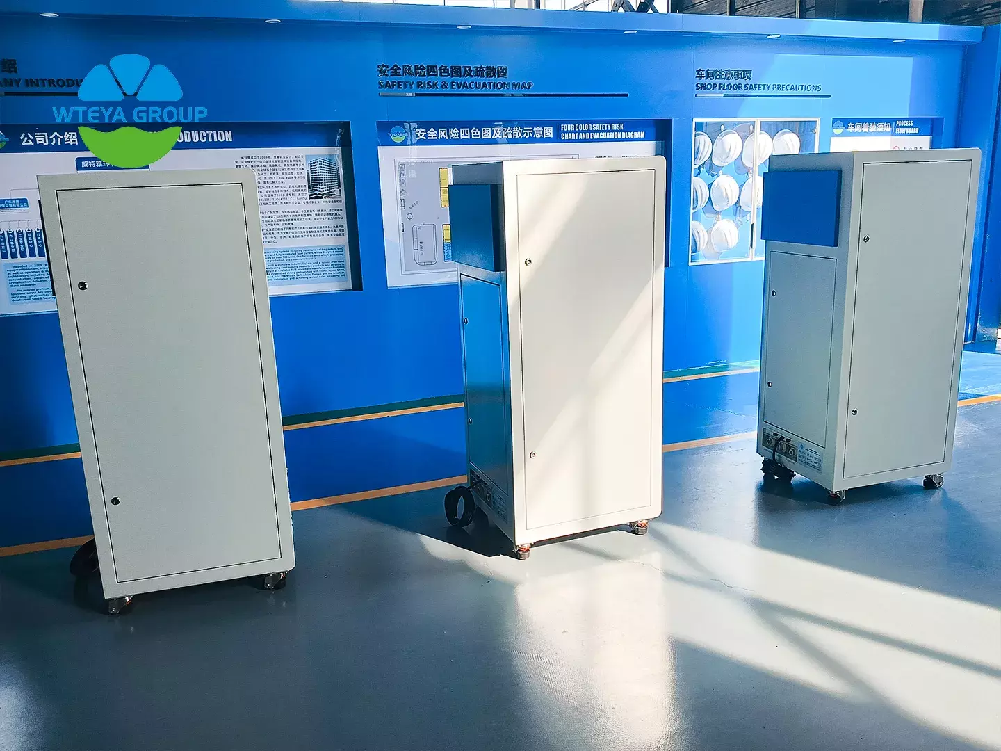 Three 4040 seawater desalination units for Mexico - WTEYA factory